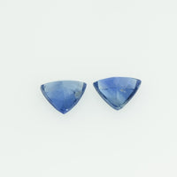 Natural Blue Sapphire Loose Gemstone Trillion Cut