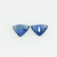 Natural Blue Sapphire Loose Gemstone Trillion Cut