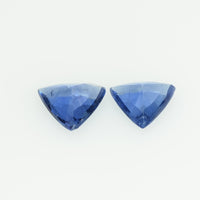 Natural Blue Sapphire Loose Gemstone Trillion Cut