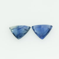 Natural Blue Sapphire Loose Gemstone Trillion Cut