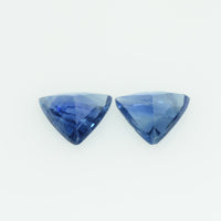 Natural Blue Sapphire Loose Gemstone Trillion Cut