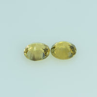 3.9 mm Natural Yellow Sapphire Loose Gemstone Round Cut
