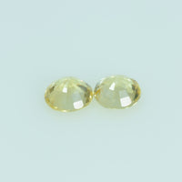 3.7 mm Natural Yellow Sapphire Loose Gemstone Round Cut - Thai Gems Export Ltd.