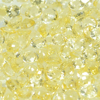 3.3 mm Natural Yellow Sapphire Loose Gemstone Round Cut