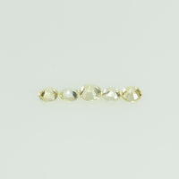 2.0 mm Natural Yellow Sapphire Loose Gemstone Round Cut