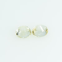 3.7 mm Natural Yellow Sapphire Loose Gemstone Round Cut