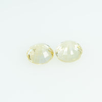 3.8 mm Natural Yellow Sapphire Loose Gemstone Round Cut
