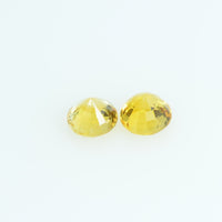 3.5 mm Natural Yellow Sapphire Loose Gemstone Round Cut