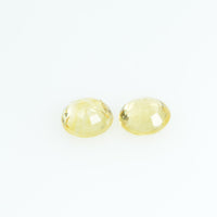 3.5 mm Natural Yellow Sapphire Loose Gemstone Round Cut