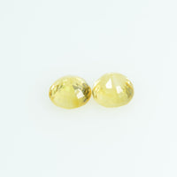 3.5 mm Natural Yellow Sapphire Loose Gemstone Round Cut