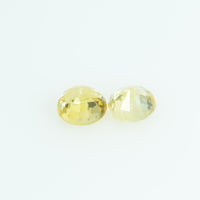 3.5 mm Natural Yellow Sapphire Loose Gemstone Round Cut