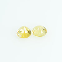 3.5 mm Natural Yellow Sapphire Loose Gemstone Round Cut