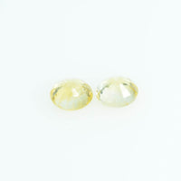 3.4 mm Natural Yellow Sapphire Loose Gemstone Round Cut