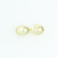 3.4 mm Natural Yellow Sapphire Loose Gemstone Round Cut