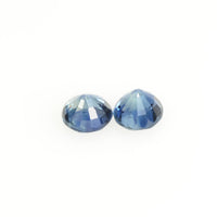 3.3 mm Natural Blue Sapphire Loose Gemstone Round Cut