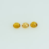 2.5 mm Natural Yellow Sapphire Loose Gemstone Round Cut