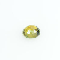 0.41 Cts Natural Yellow Sapphire Loose Gemstone Round Cut - Thai Gems Export Ltd.
