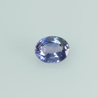 0.47 Cts Natural Blue Sapphire Loose Gemstone Oval Cut