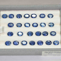 8x6 MM Natural Blue Sapphire Loose Gemstone Oval Cut