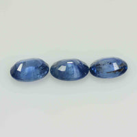 7x5 MM Natural Blue Sapphire Loose Gemstone Oval Cut