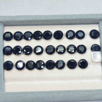 8.0 MM Natural Blue Sapphire Loose Gemstone Round Cut