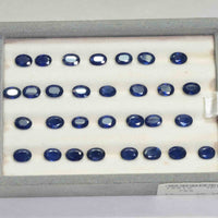 7x5 MM Natural Blue Sapphire Loose Gemstone Oval Cut