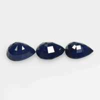 9x7 MM Natural Blue Sapphire Loose Gemstone Pear Cut