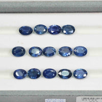 9x7 MM Natural Blue Sapphire Loose Gemstone Oval Cut