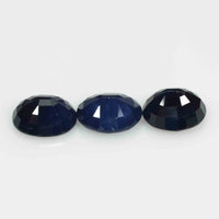 10x8 MM Natural Blue Sapphire Loose Gemstone Oval Cut