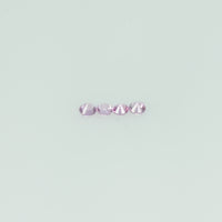 1.00 -1.70 mm Natural Pink Sapphire Loose Gemstone Round Diamond Cut Cleanish Quality Color - Thai Gems Export Ltd.