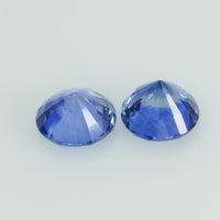 5 mm Natural Blue Sapphire Loose Gemstone Round Cut