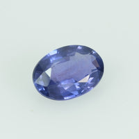 0.50 Cts Natural Blue Sapphire Loose Gemstone Oval Cut