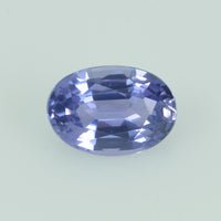 0.67 Cts Natural Lavender Sapphire Loose Gemstone Oval Cut