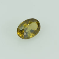0.34 Cts Natural Yellow Sapphire Loose Gemstone Oval Cut