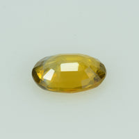 0.45 Cts Natural Yellow Sapphire Loose Gemstone Oval Cut