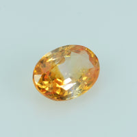 0.53 Cts Natural Yellow Sapphire Loose Gemstone Oval Cut