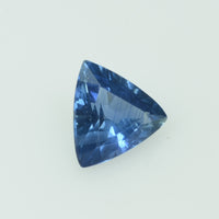 0.44 Cts Natural Blue Sapphire Loose Gemstone Trillion Cut
