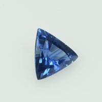 0.46 Cts Natural Blue Sapphire Loose Gemstone Trillion Cut