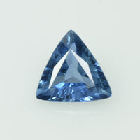 0.53 Cts Natural Blue Sapphire Loose Gemstone Trillion Cut