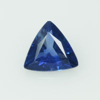 0.54 Cts Natural Blue Sapphire Loose Gemstone Trillion Cut