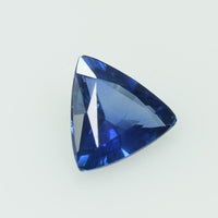 0.54 Cts Natural Blue Sapphire Loose Gemstone Trillion Cut