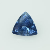 0.55 Cts Natural Blue Sapphire Loose Gemstone Trillion Cut