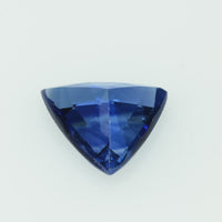 0.63 Cts Natural Blue Sapphire Loose Gemstone Trillion Cut