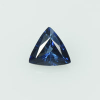 0.26 Cts Natural Blue Sapphire Loose Gemstone Trillion Cut