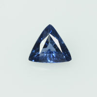 0.27 Cts Natural Blue Sapphire Loose Gemstone Trillion Cut