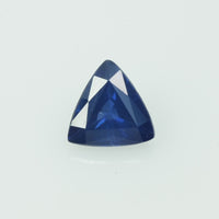 0.28 Cts Natural Blue Sapphire Loose Gemstone Trillion Cut - Thai Gems Export Ltd.