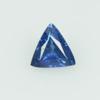 0.35 Cts Natural Blue Sapphire Loose Gemstone Trillion Cut