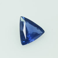 0.39 Cts Natural Blue Sapphire Loose Gemstone Trillion Cut