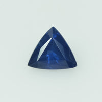 0.40 Cts Natural Blue Sapphire Loose Gemstone Trillion Cut