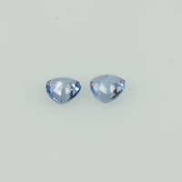 0.45 Cts Natural Fancy Sapphire Loose Gemstone Trillion Cut